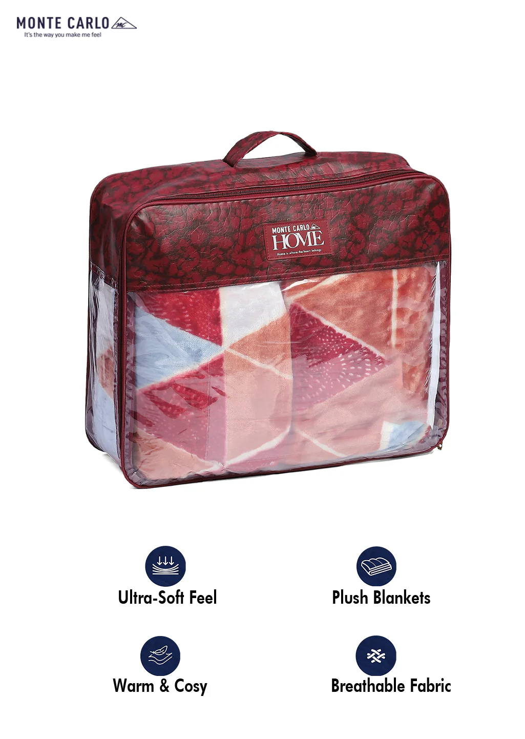 Printed Single Bed Blanket for Mild Winter -2 Ply - Image 12