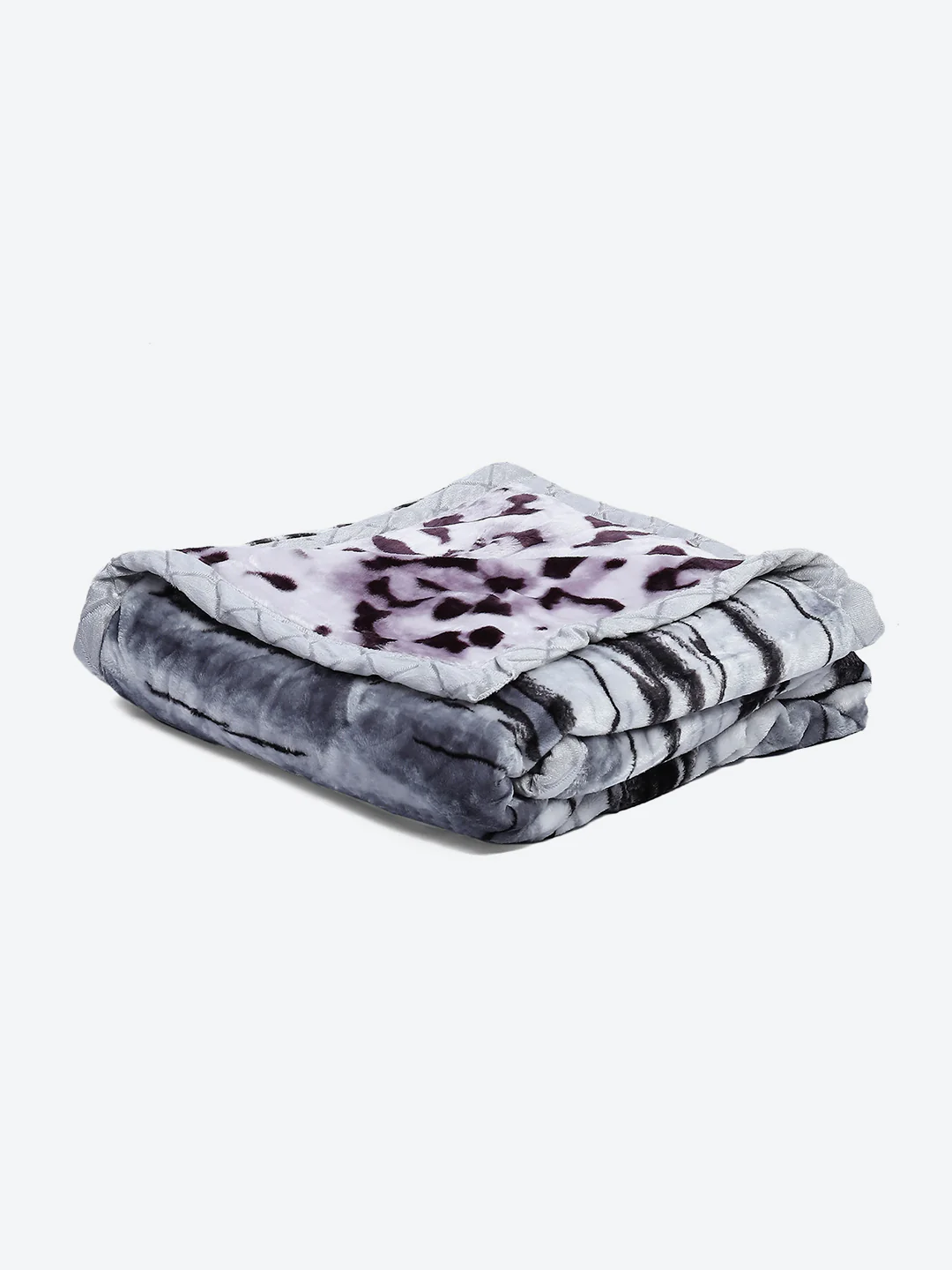 Printed Single Bed Blanket for Mild Winter -2 Ply - Image 7