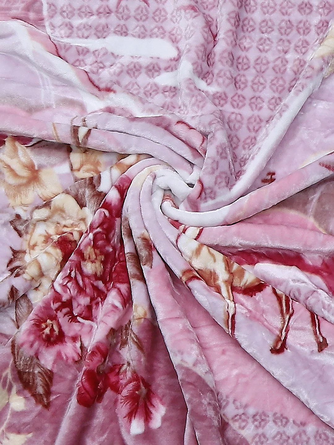 Printed Single Bed Blanket for Mild Winter -2 Ply - Image 9