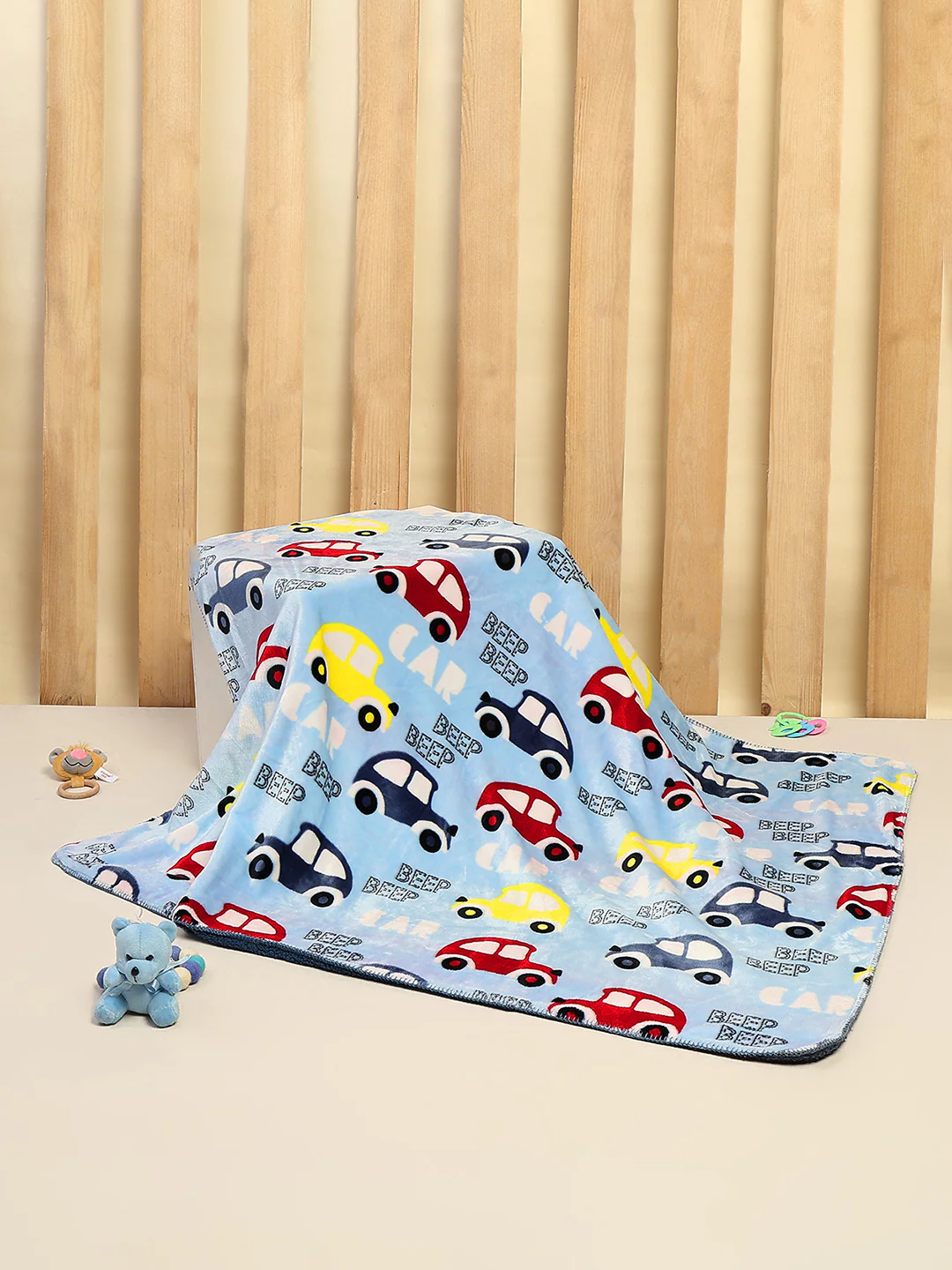 Printed Baby Blanket for Mild Winter -2 Ply - Image 2