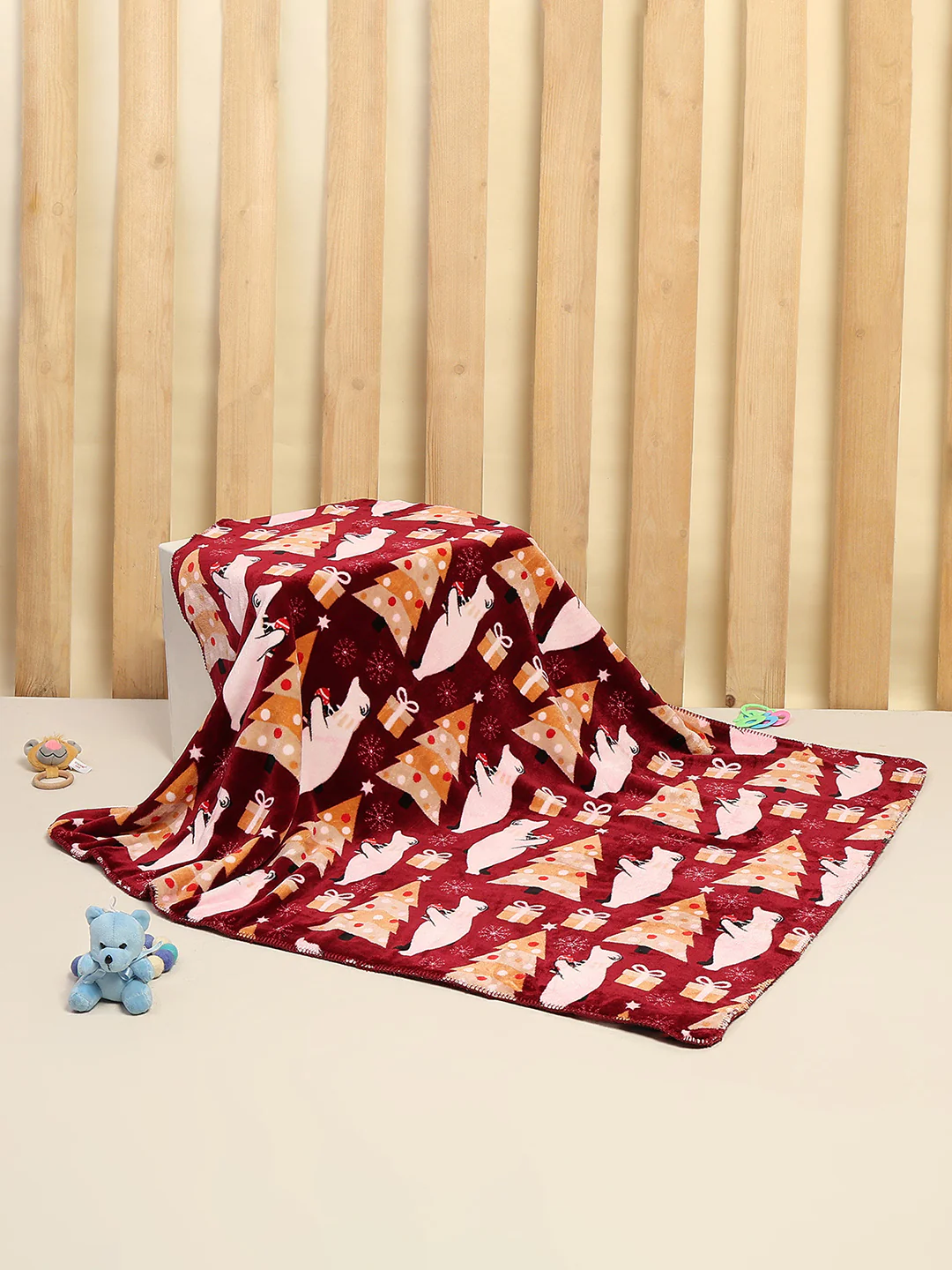 Printed Baby Blanket for Mild Winter -2 Ply - Image 2