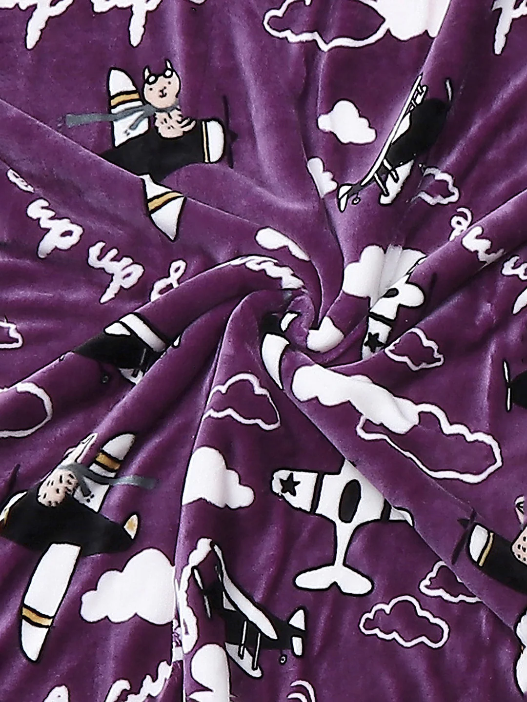 Printed Baby Blanket for Mild Winter -2 Ply - Image 4