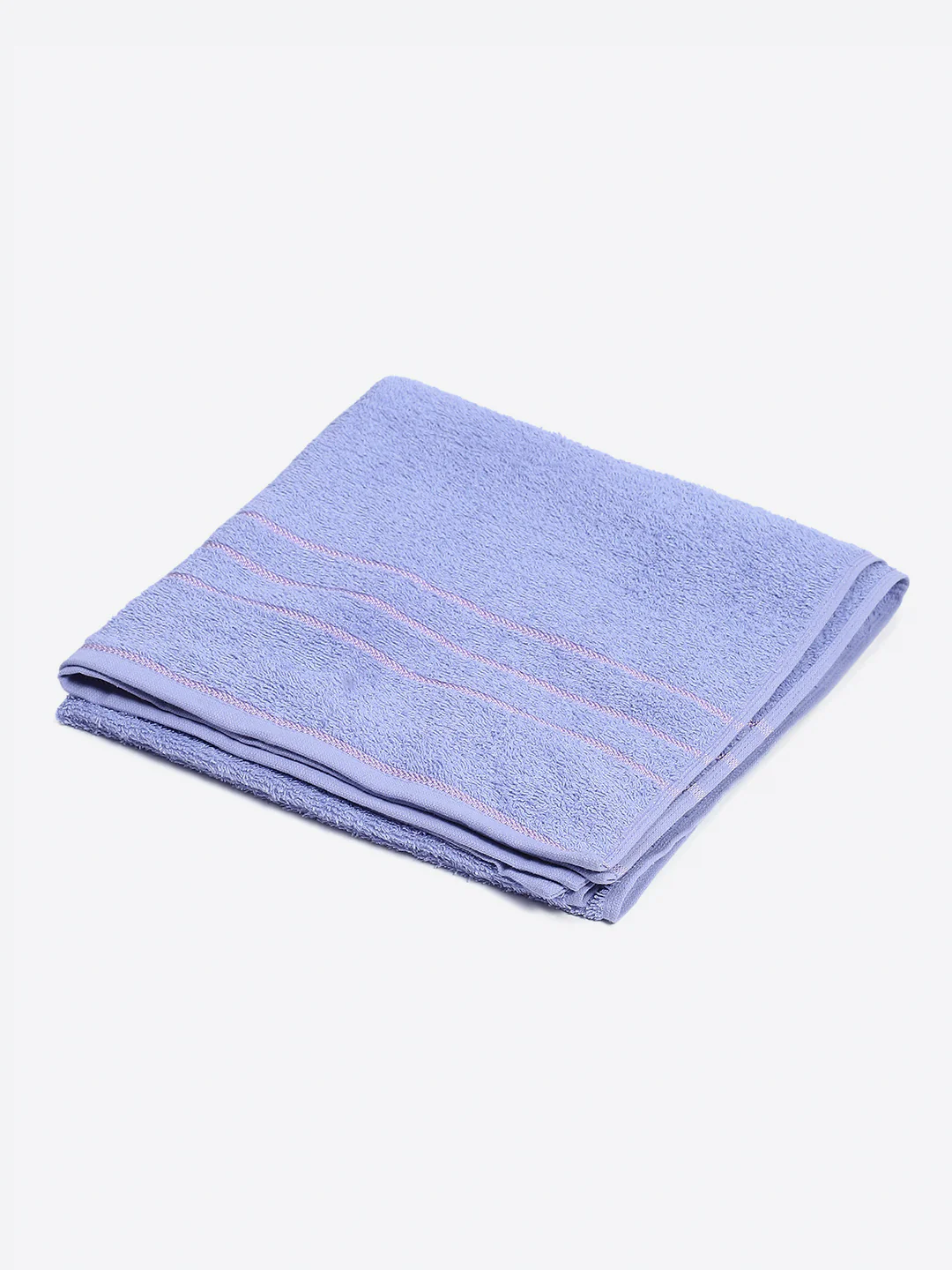 Purple Cotton Solid 350 GSM Bath Towel (Soho) - Image 2