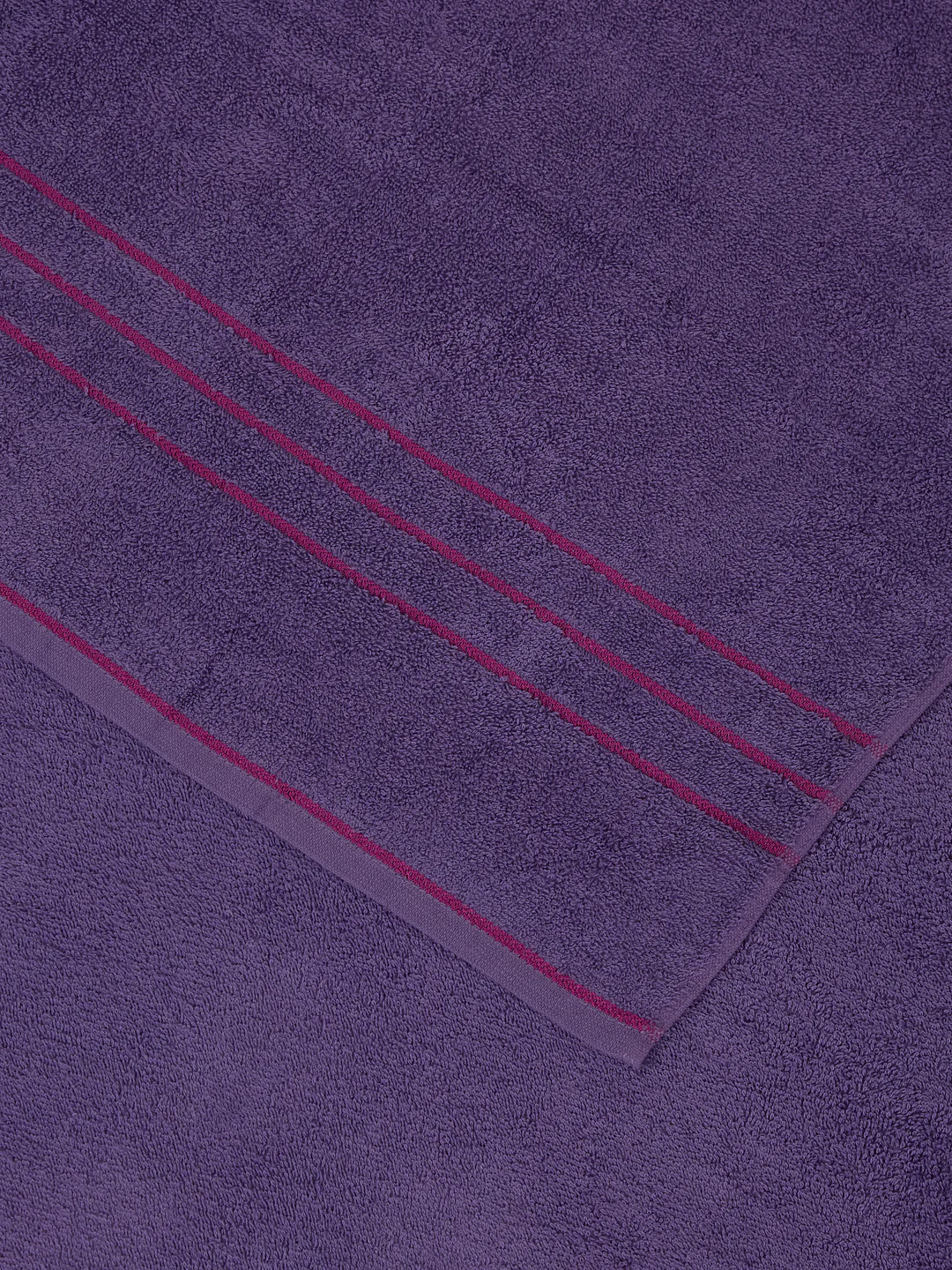 Purple Pure Cotton Solid 340 GSM Car Towel 1 Piece (Soho Collection) - Image 5