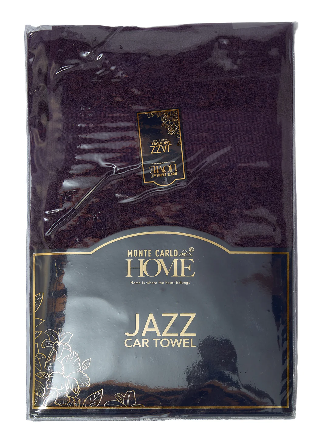 Purple Pure Cotton Solid 380 GSM Car Towel 1 Piece (Jazz Collection) - Image 8