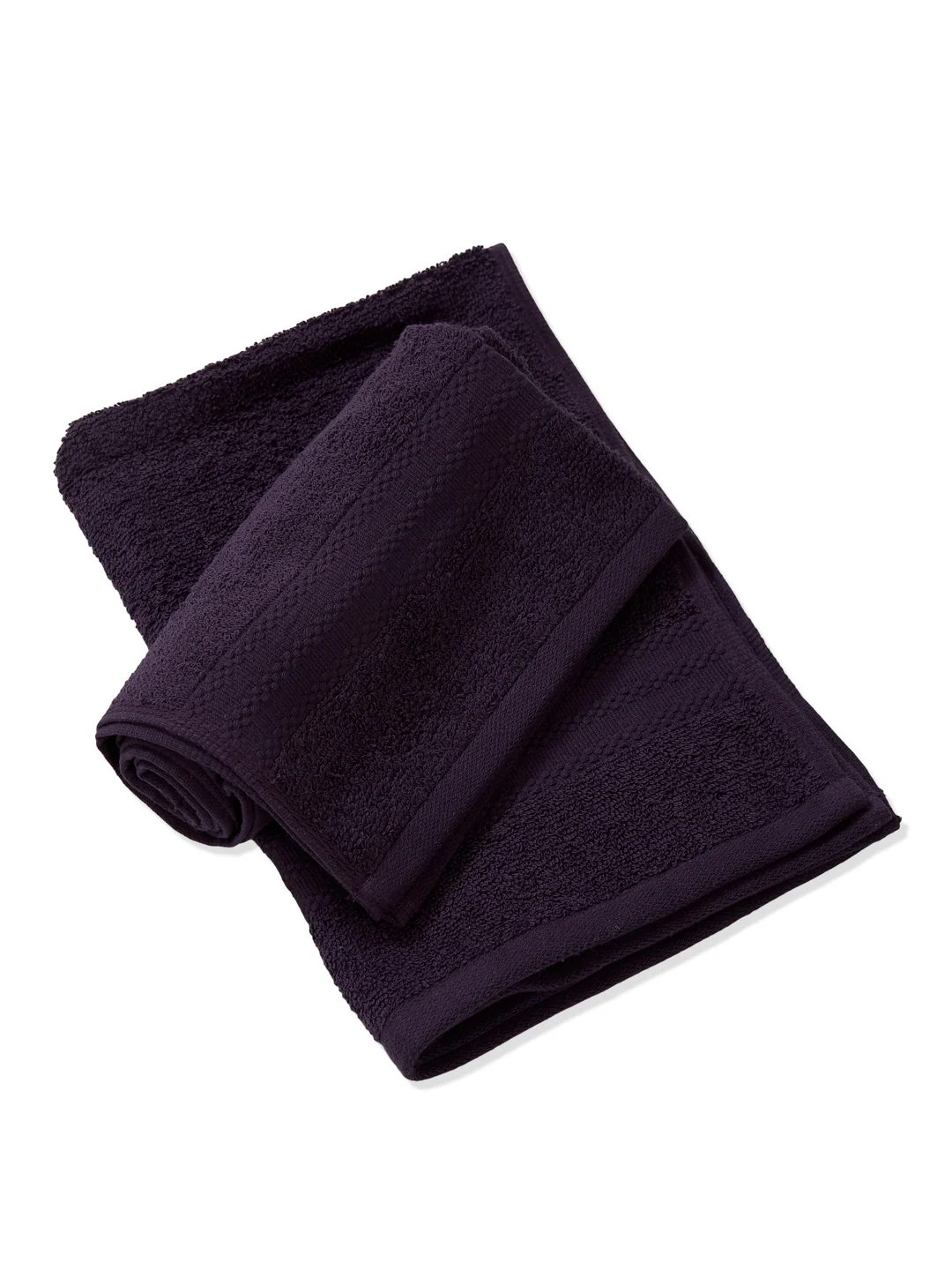 Purple Pure Cotton Solid 380 GSM Hand Towel 2 Pc Set (Jazz Collection) - Image 4