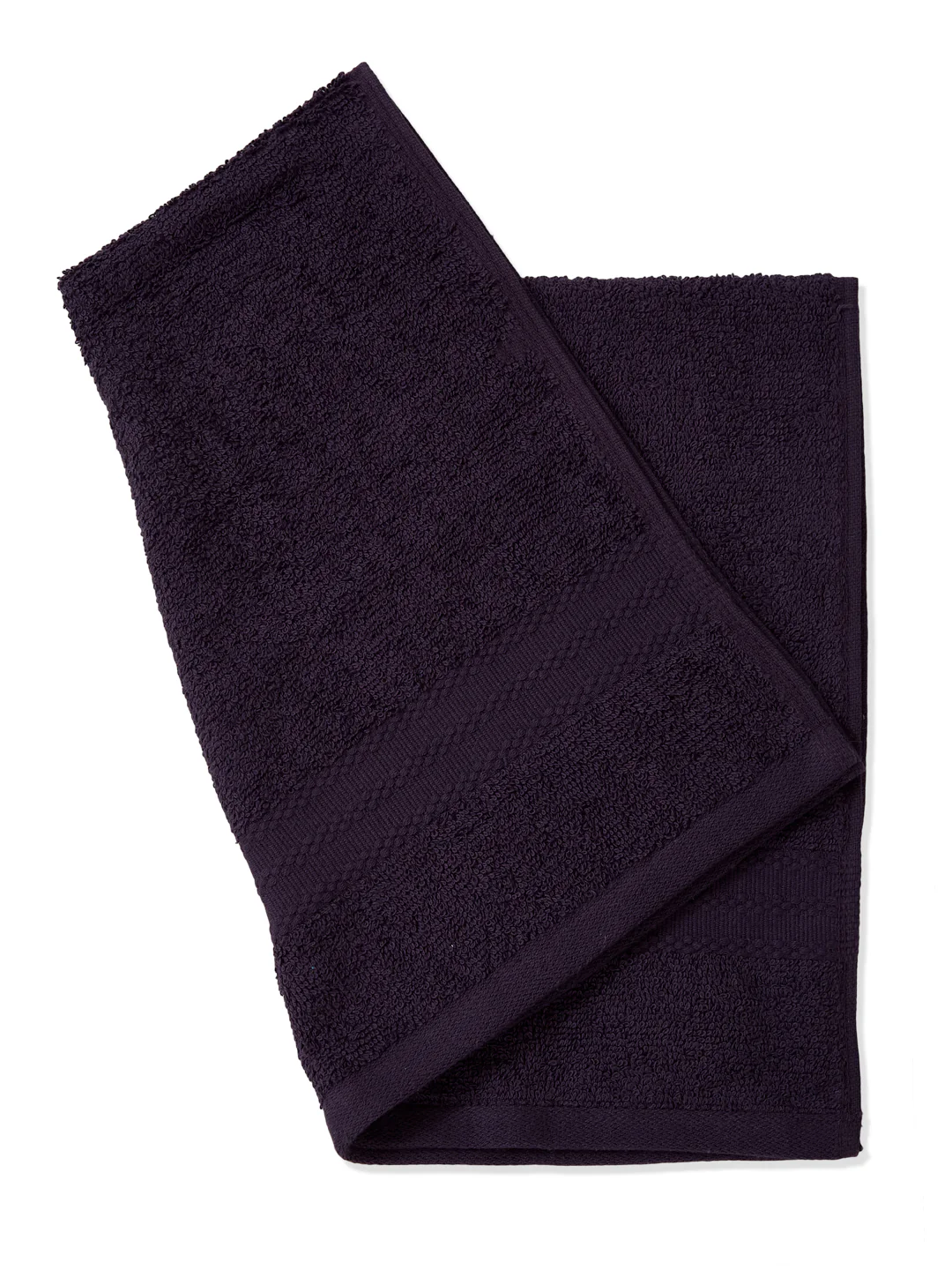 Purple Pure Cotton Solid 380 GSM Hand Towel 2 Pc Set (Jazz Collection) - Image 8
