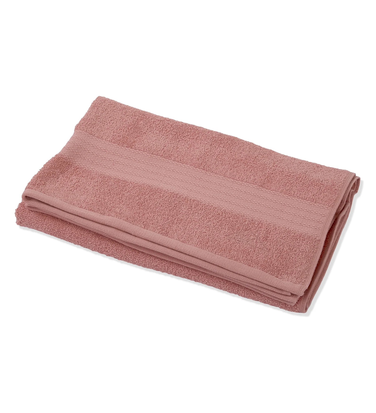 Quartz Pink Pure Cotton Solid 380 GSM Bath Towel 1 Piece (Jazz Collection) - Image 4