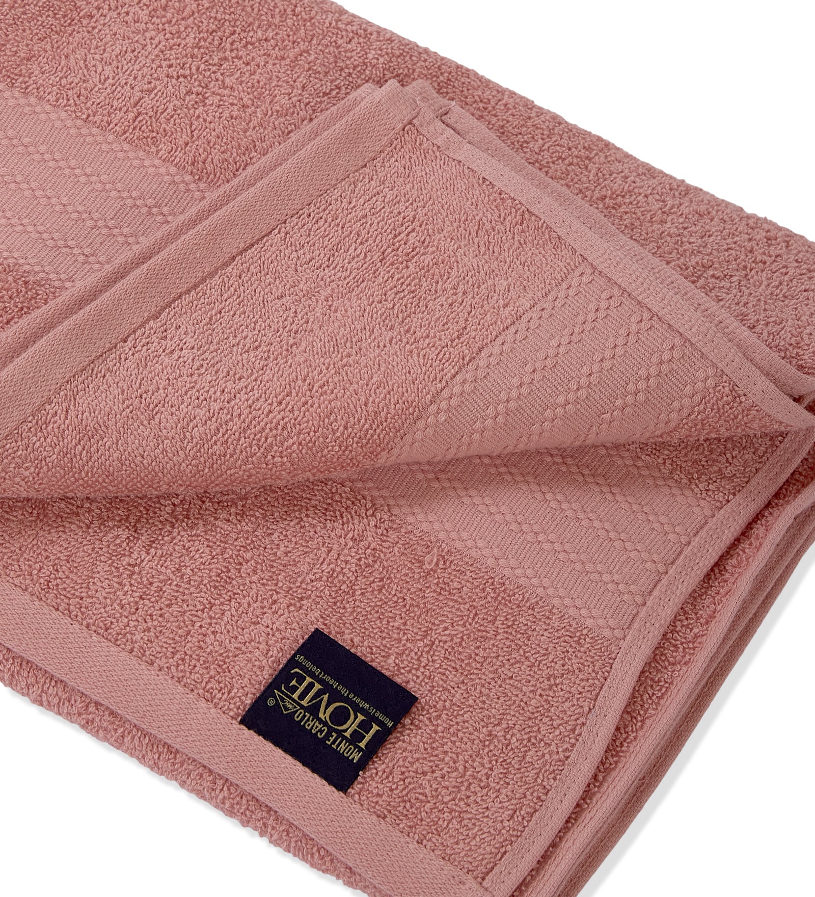 Quartz Pink Pure Cotton Solid 380 GSM Bath Towel 1 Piece (Jazz Collection) - Image 5