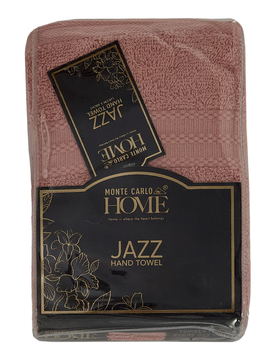 Quartz Pink Pure Cotton Solid 380 GSM Hand Towel 2 Pc Set (Jazz Collection) - Image 11