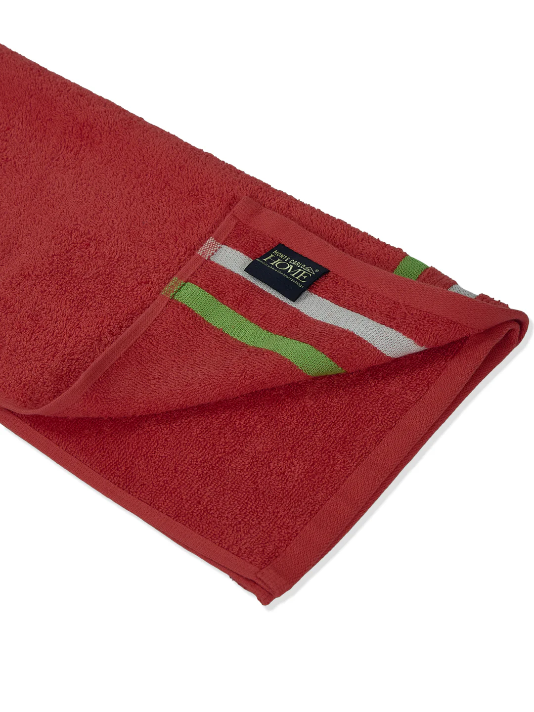 Red 100% Cotton Solid 400 GSM Gym Towel Active Dry 2 Pc Set Gift Box Pack with Free Bottle - Image 8