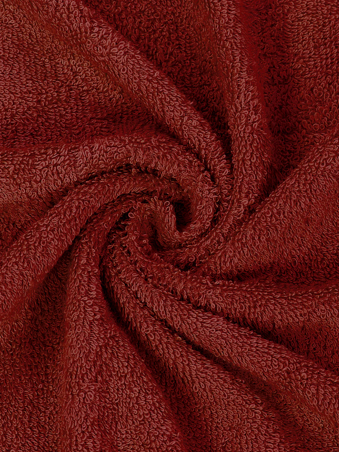 Red Pure Cotton Solid 340 GSM Car Towel 1 Piece (Soho Collection) - Image 6