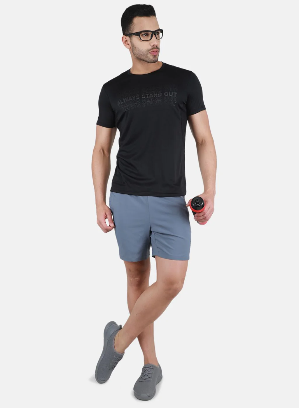 Rock.it Men Black Printed T-Shirt - Image 4
