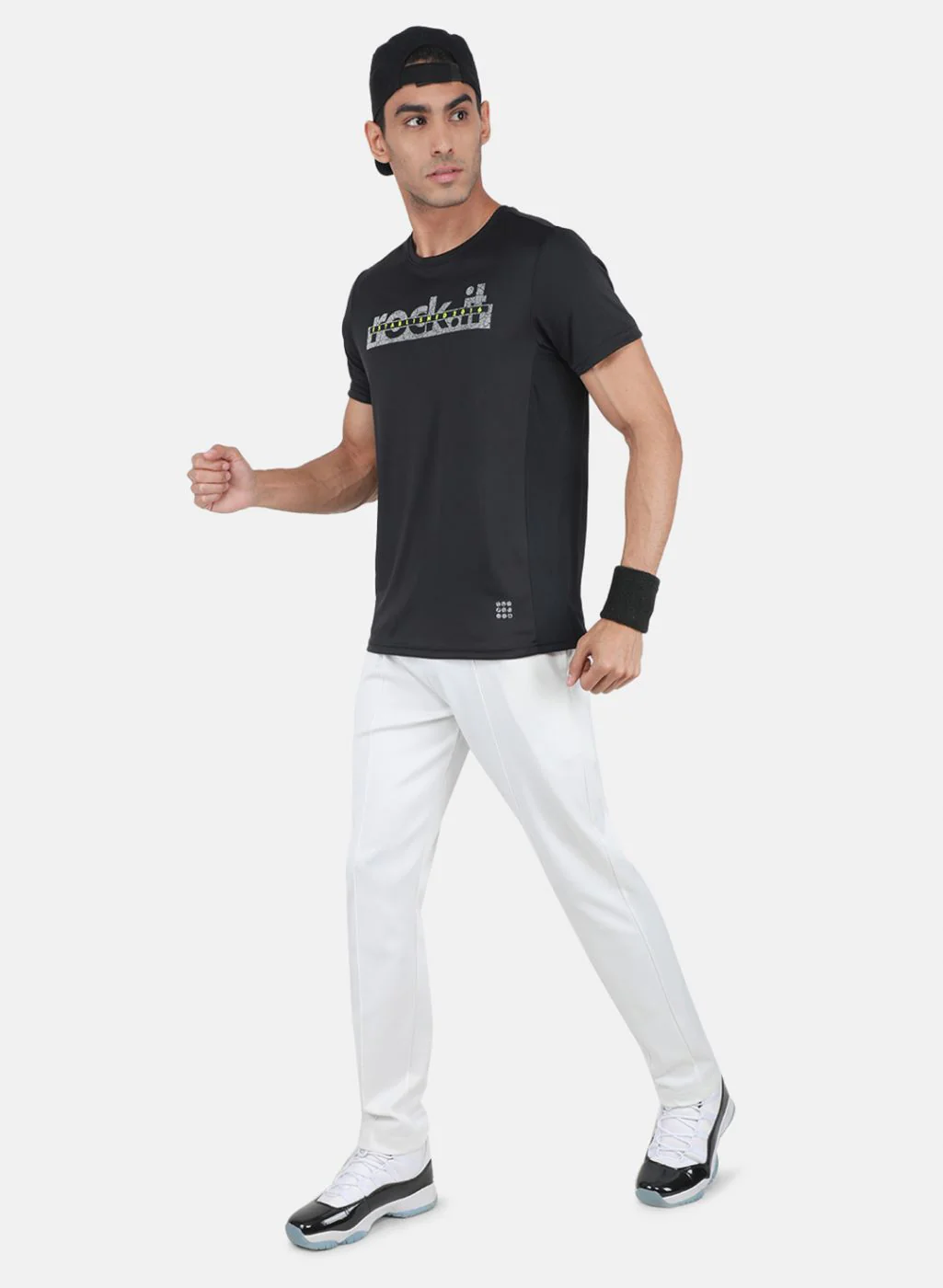 Rock.it Men Black Printed T-Shirt - Image 4