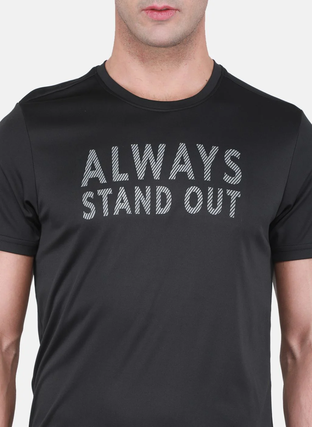 Rock.it Men Black Printed T-Shirt - Image 5