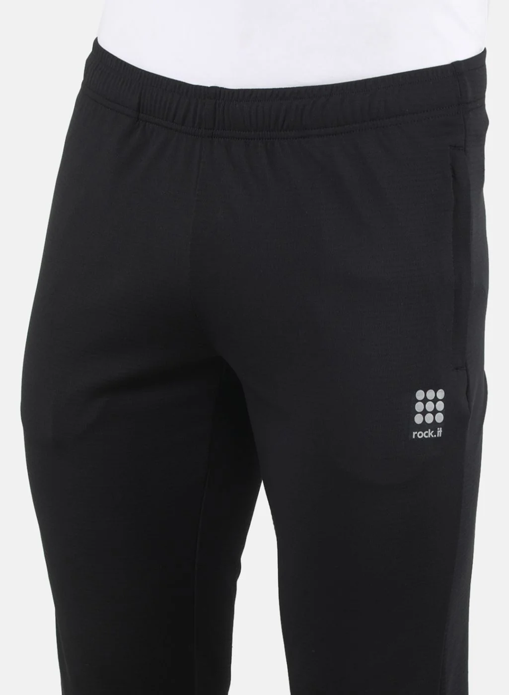 Rock.it Men Black Regular Fit Jogger - Image 5