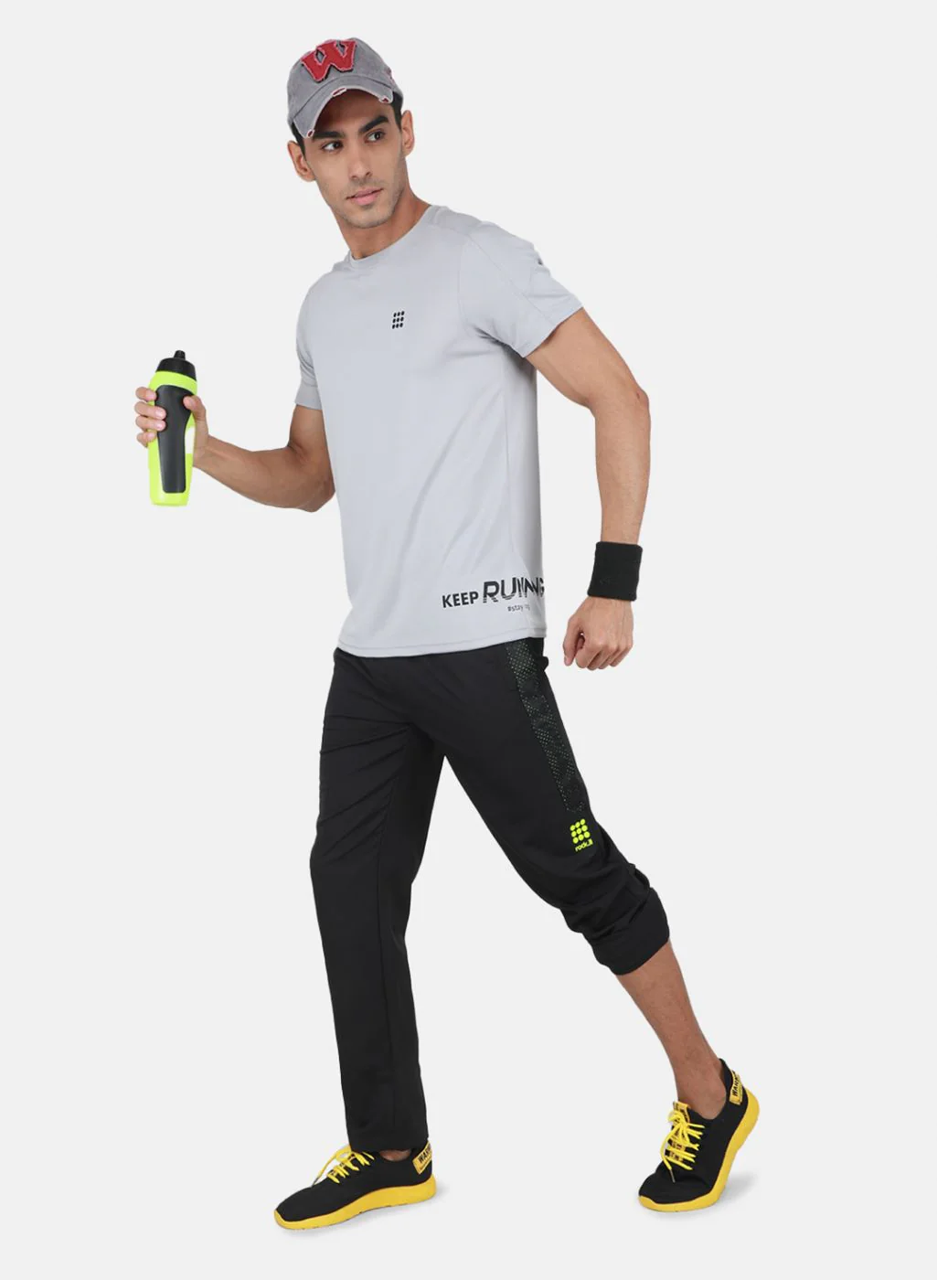 Rock.it Men Black Regular Fit Lower - Image 4