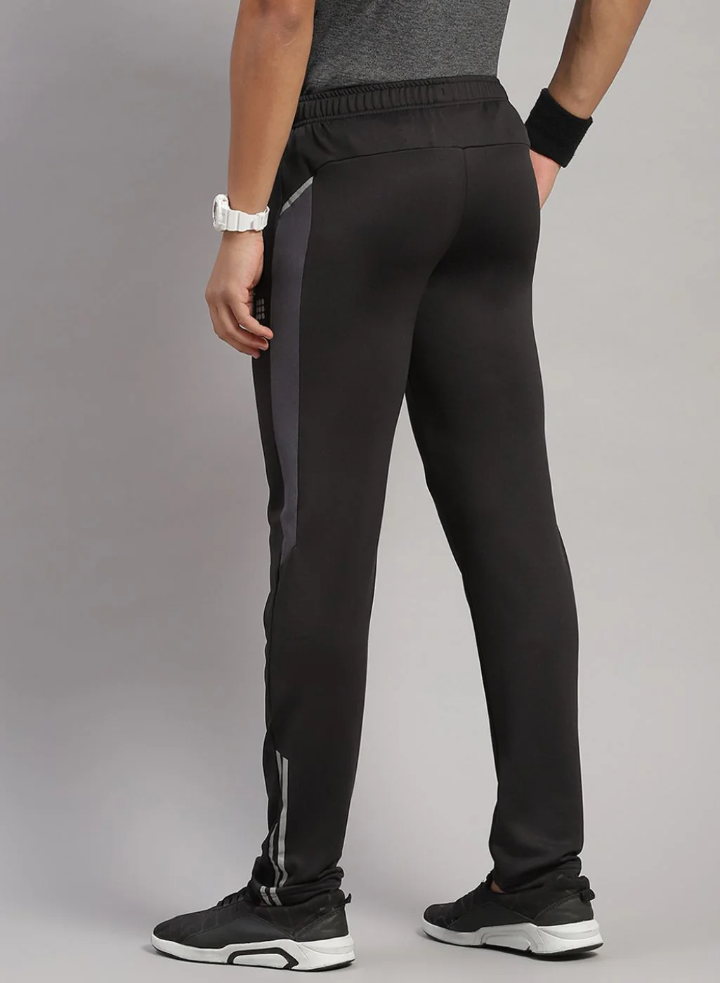 Rock.it Men Black Regular Fit Lower - Image 4