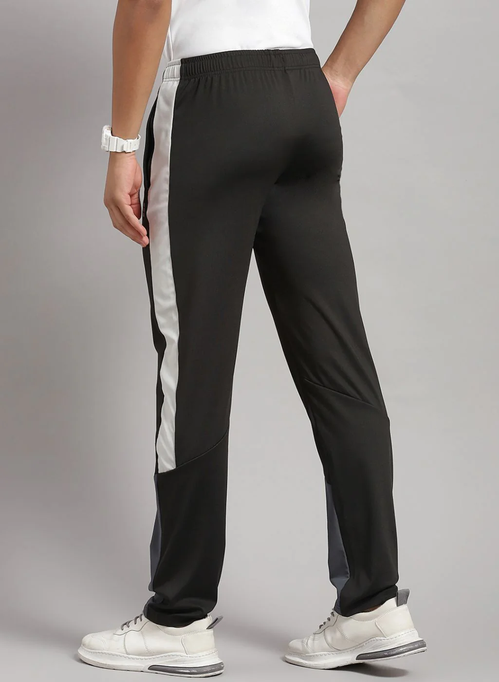 Rock.it Men Black Regular Fit Lower - Image 4