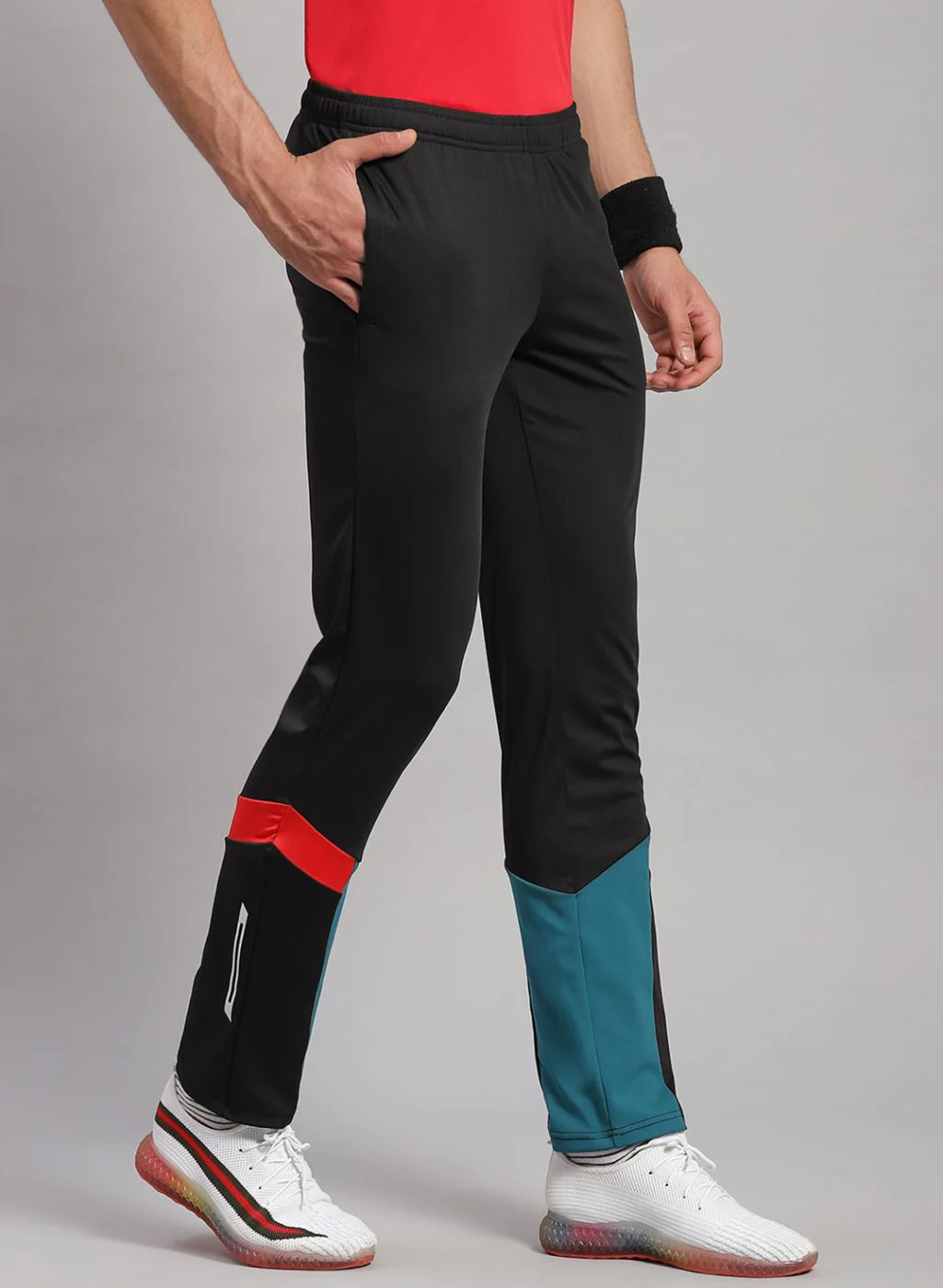 Rock.it Men Black Regular Fit Lower - Image 4