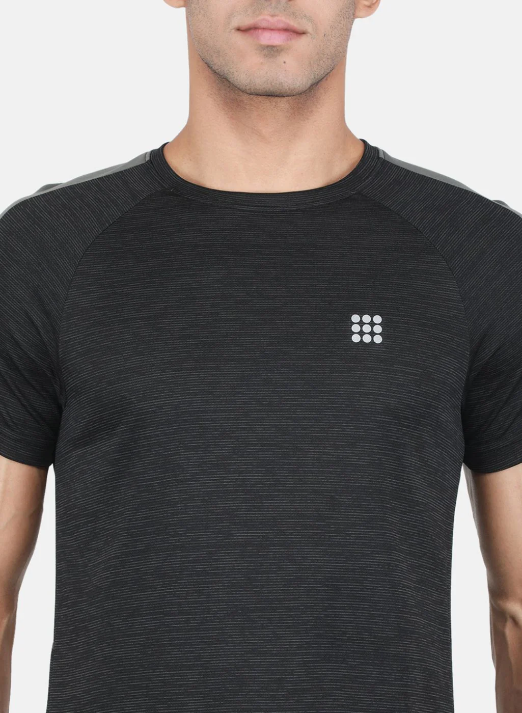 Rock.it Men Black Self Design Tracksuit - Image 6