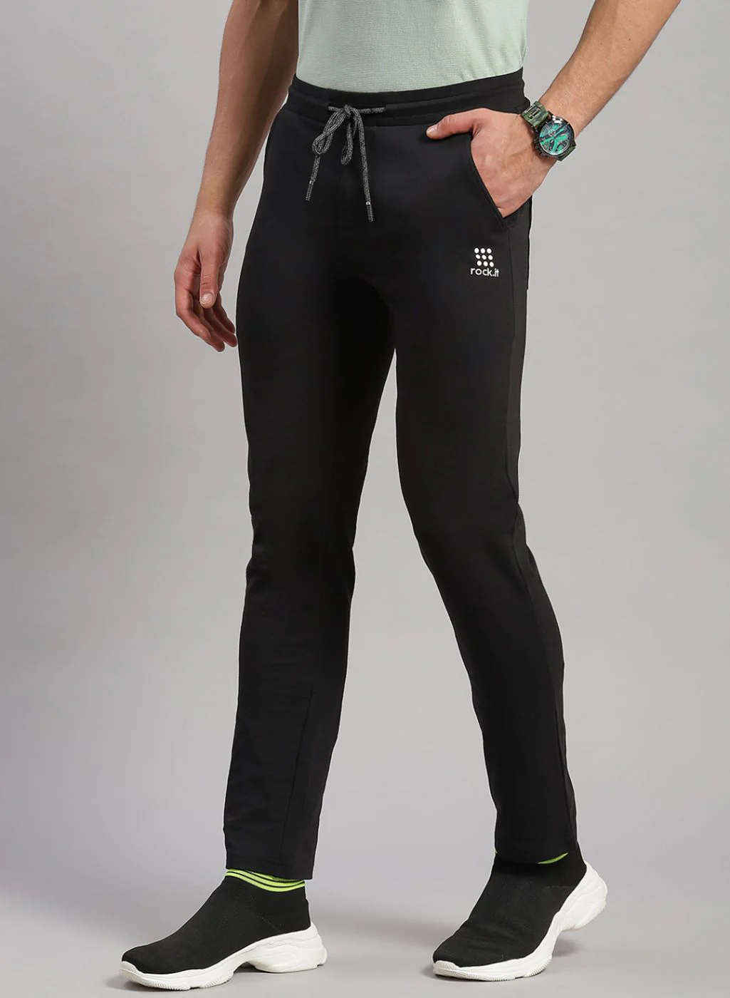 Rock.it Men Black Smart Fit Lower - Image 3