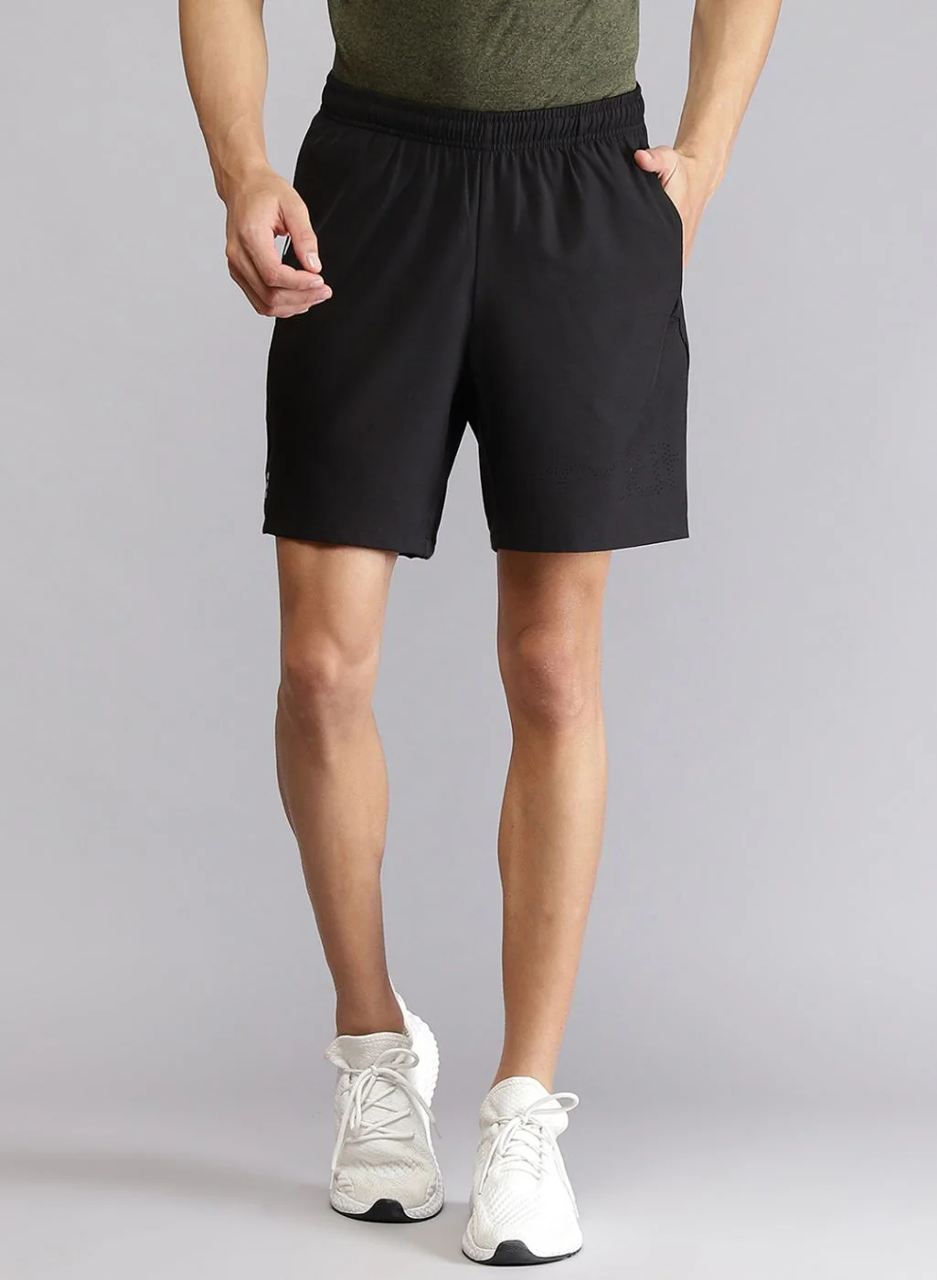 Rock.it Men Black Solid Short - Image 3