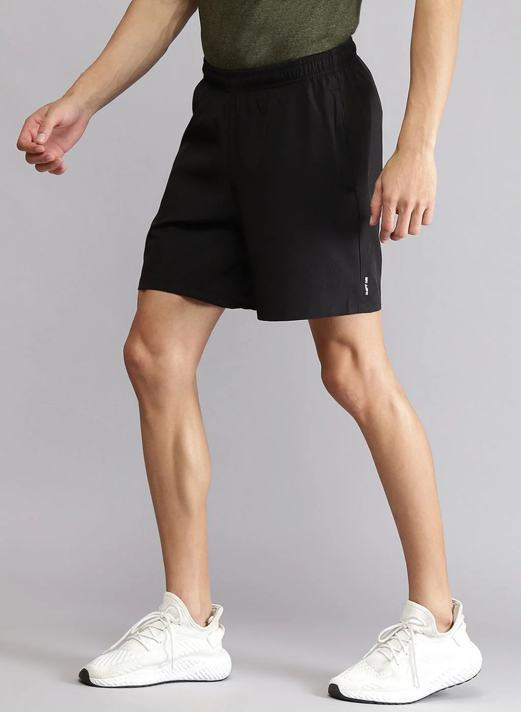 Rock.it Men Black Solid Short - Image 4