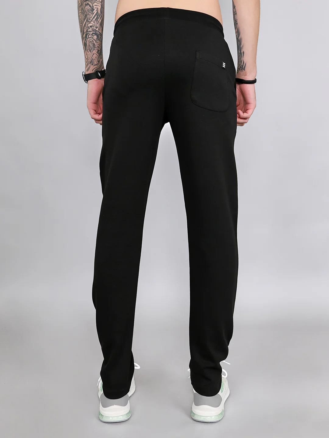 Rock.it Men Black Solid Smart Fit Lower - Image 4