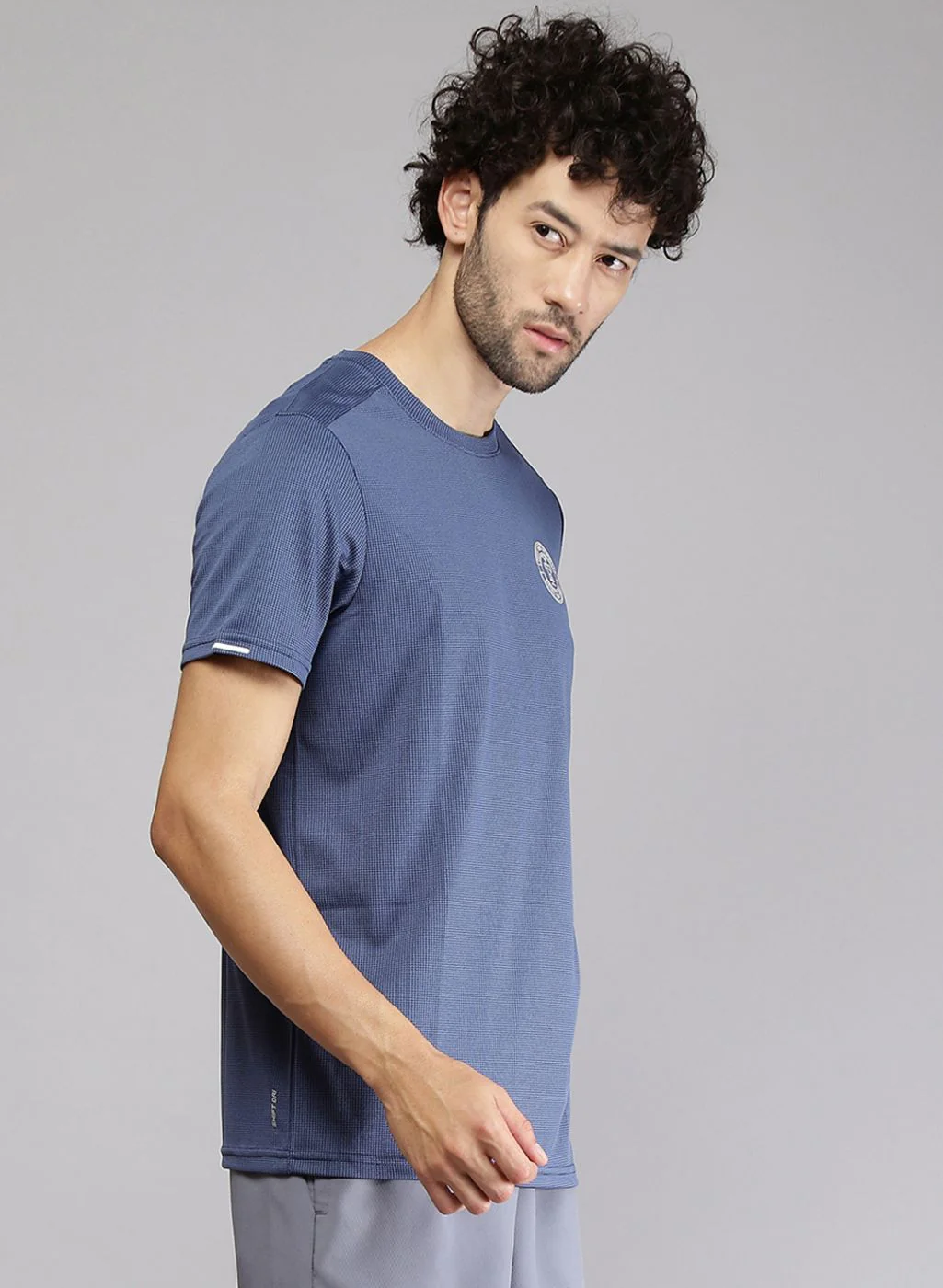 Rock.it Men Blue Printed T-Shirt - Image 4