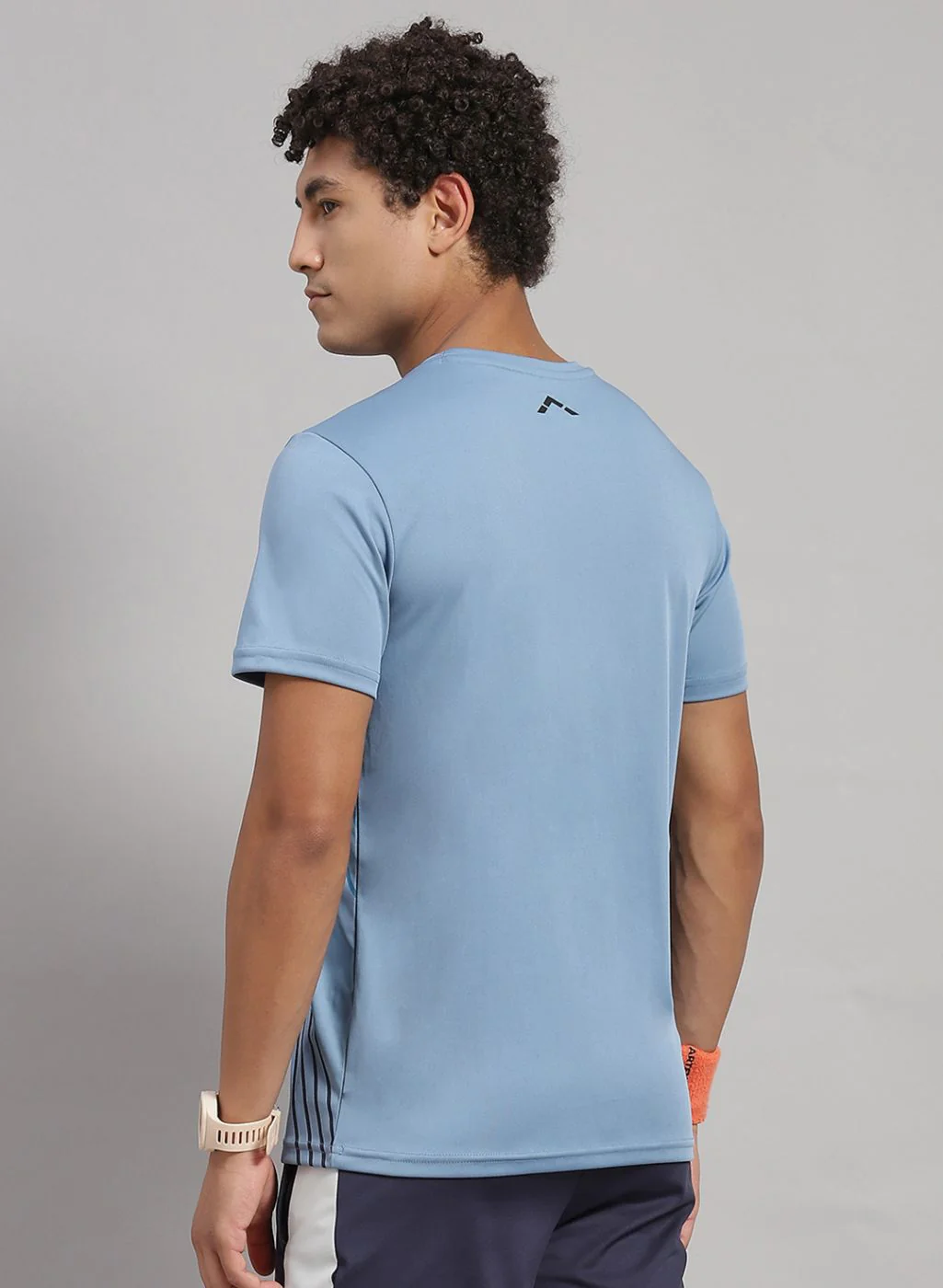 Rock.it Men Blue Printed T-Shirt - Image 4