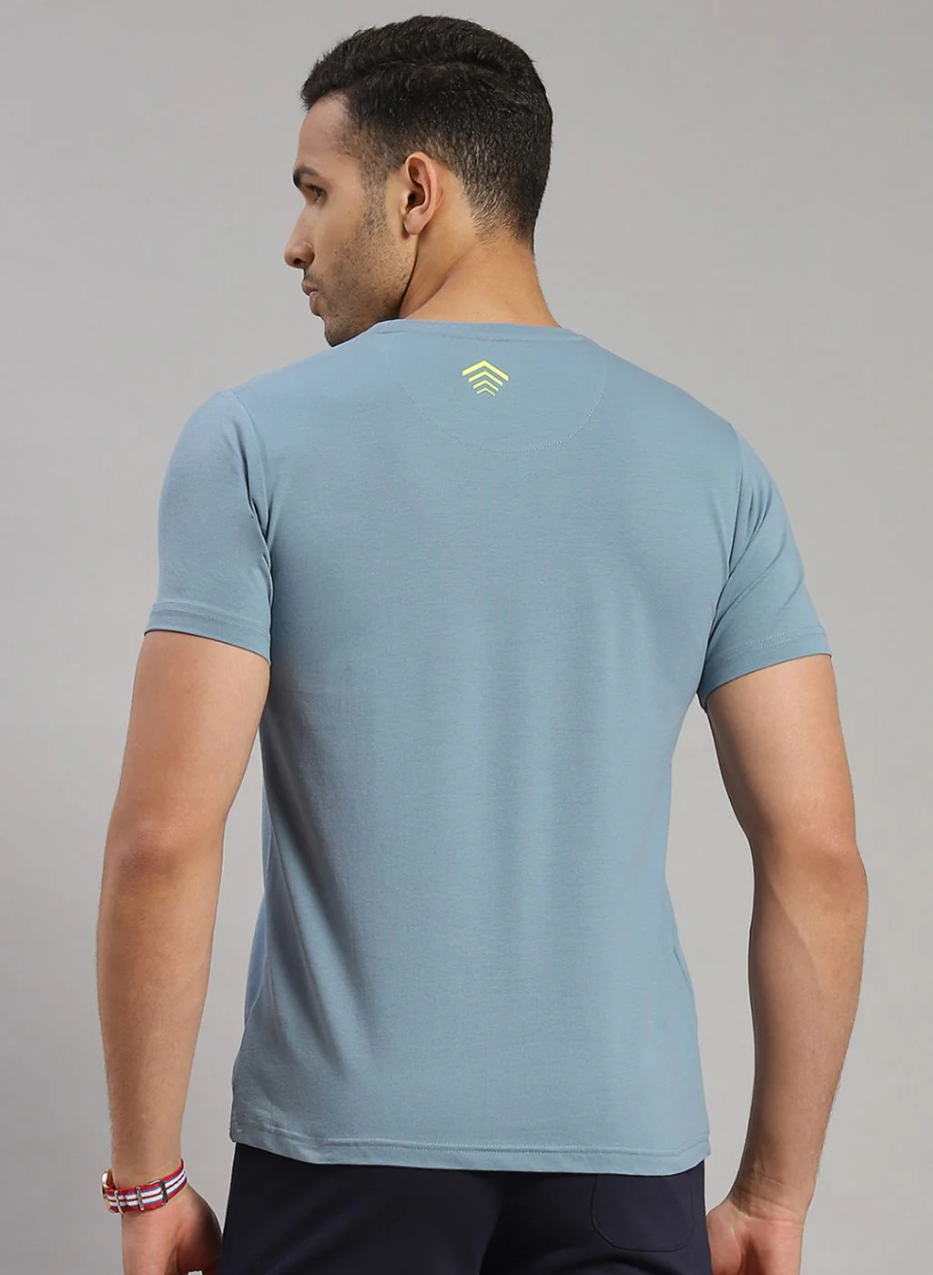 Rock.it Men Blue Printed T-Shirt - Image 5