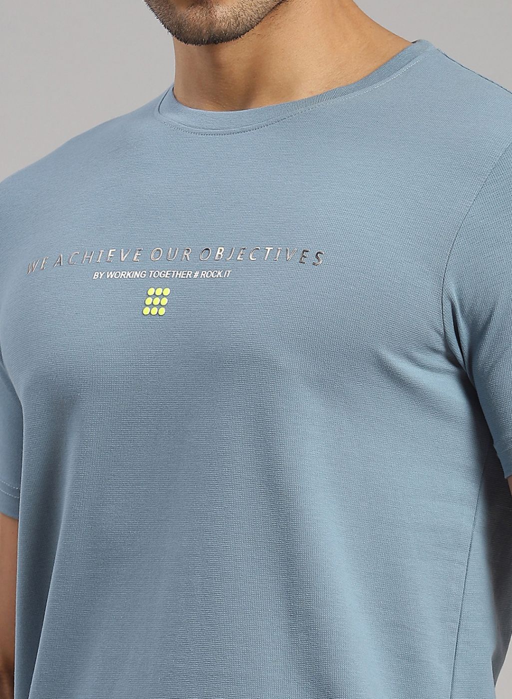 Rock.it Men Blue Printed T-Shirt - Image 6