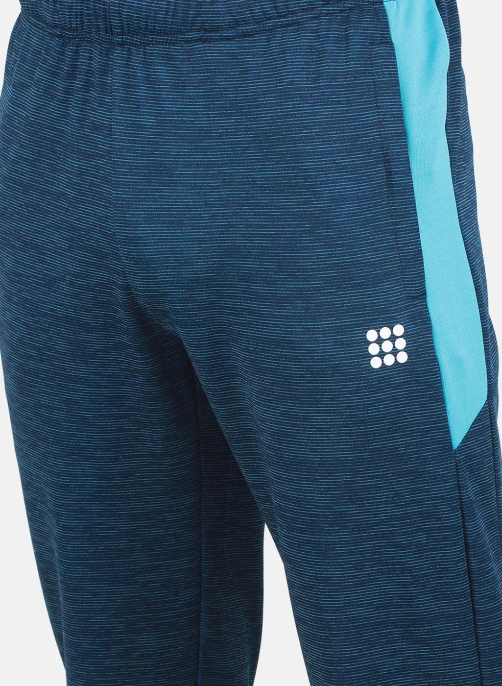 Rock.it Men Blue Self Design Tracksuit - Image 5