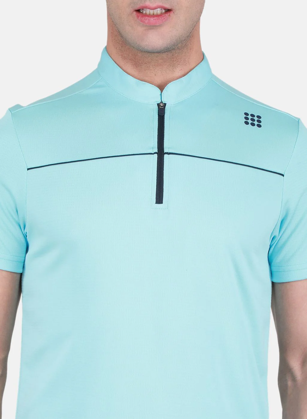 Rock.it Men Blue Self Design Tracksuit - Image 5