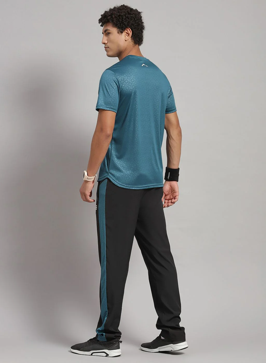 Rock.it Men Blue Solid Lower Set - Image 4