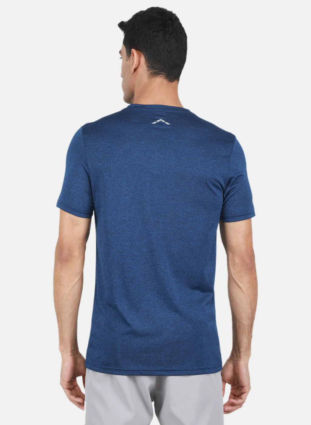 Rock.it Men Blue Solid T-Shirt - Image 3