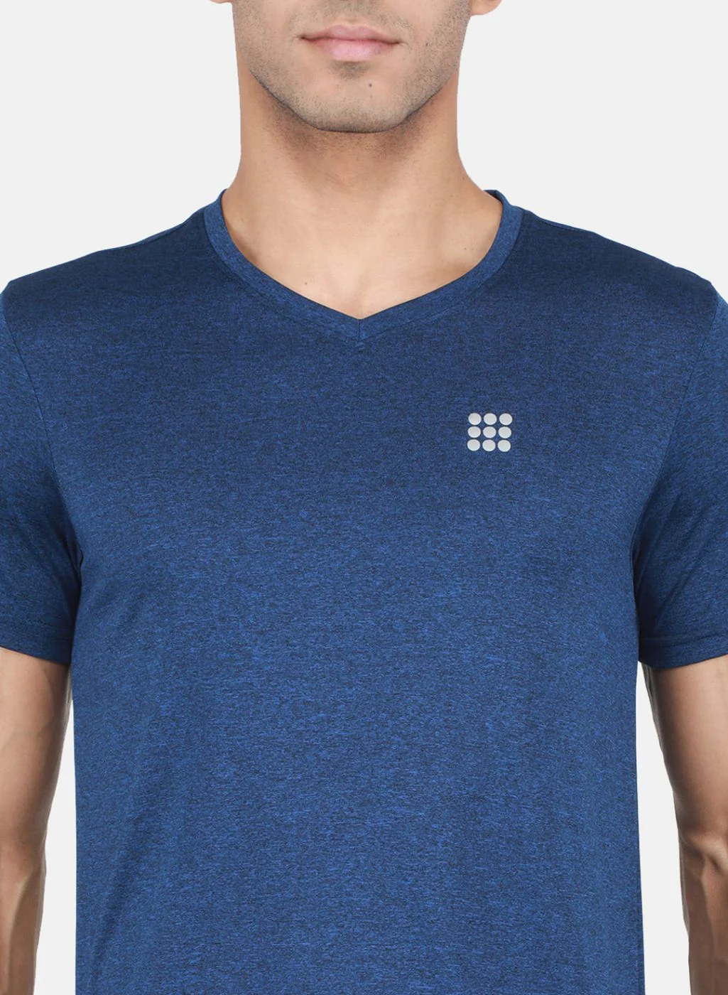 Rock.it Men Blue Solid T-Shirt - Image 5