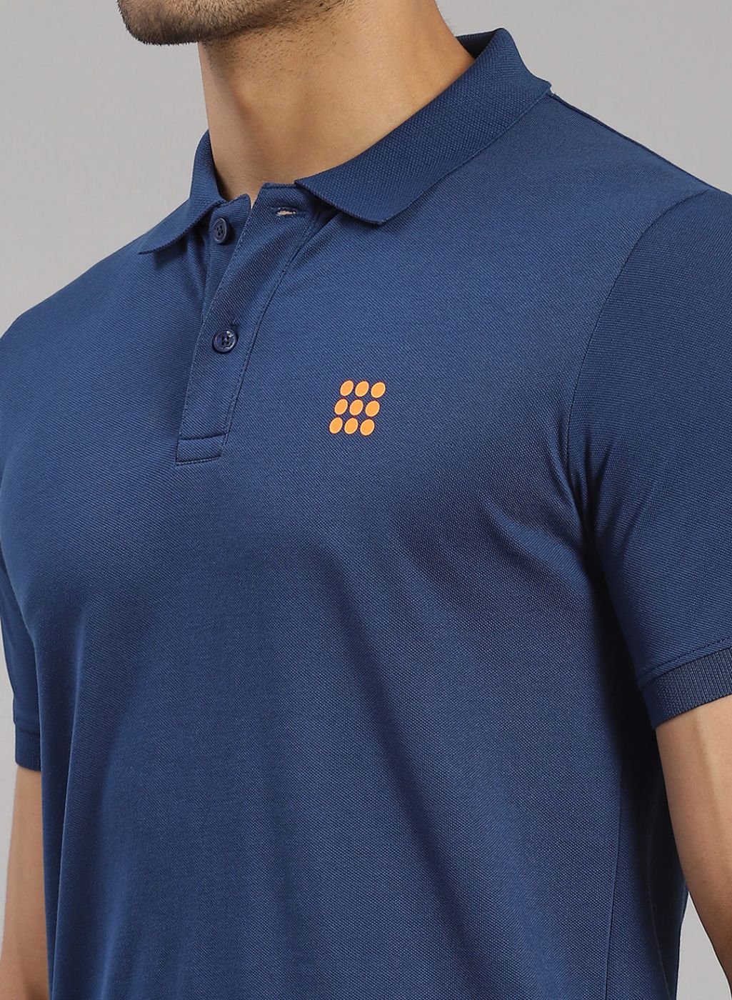 Rock.it Men Blue Solid T-Shirt - Image 6