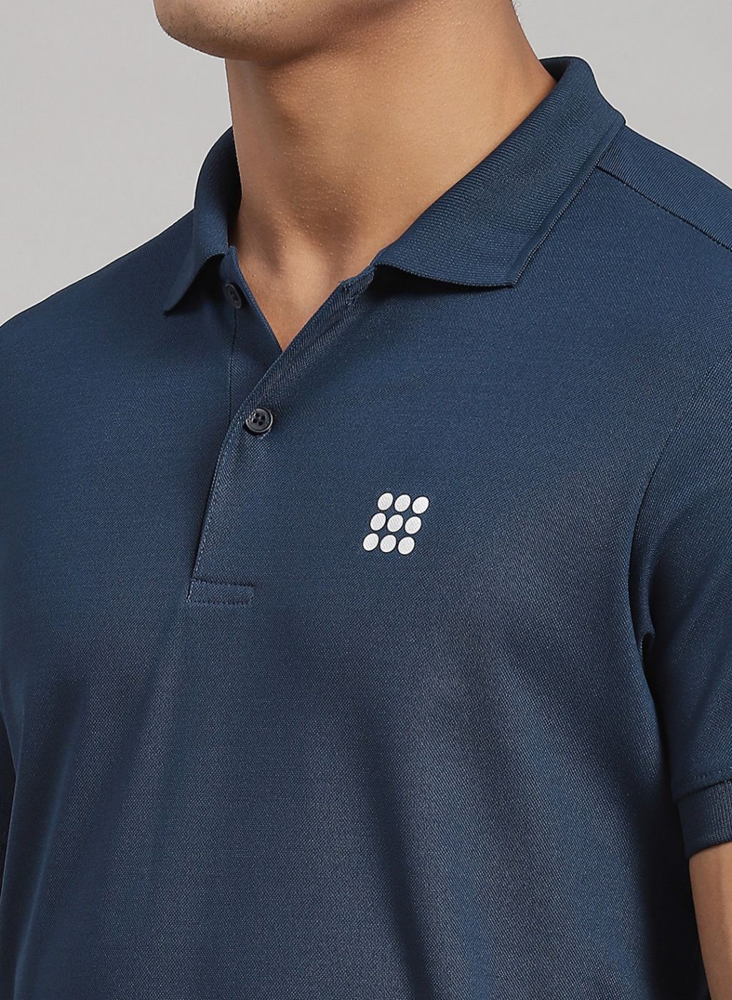 Rock.it Men Blue Solid T-Shirt - Image 6