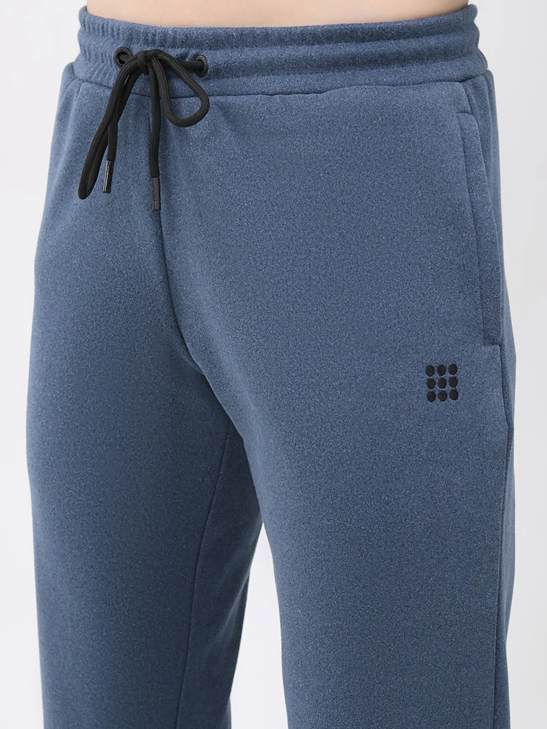 Rock.it Men Dark Blue Solid Regular Fit Winter Lower - Image 6