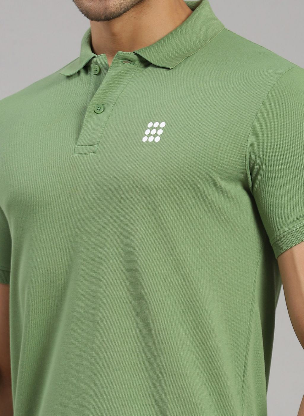 Rock.it Men Green Solid T-Shirt - Image 6