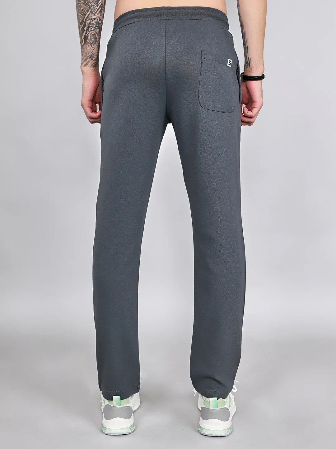 Rock.it Men Grey Printed Smart Fit Lower - Image 4