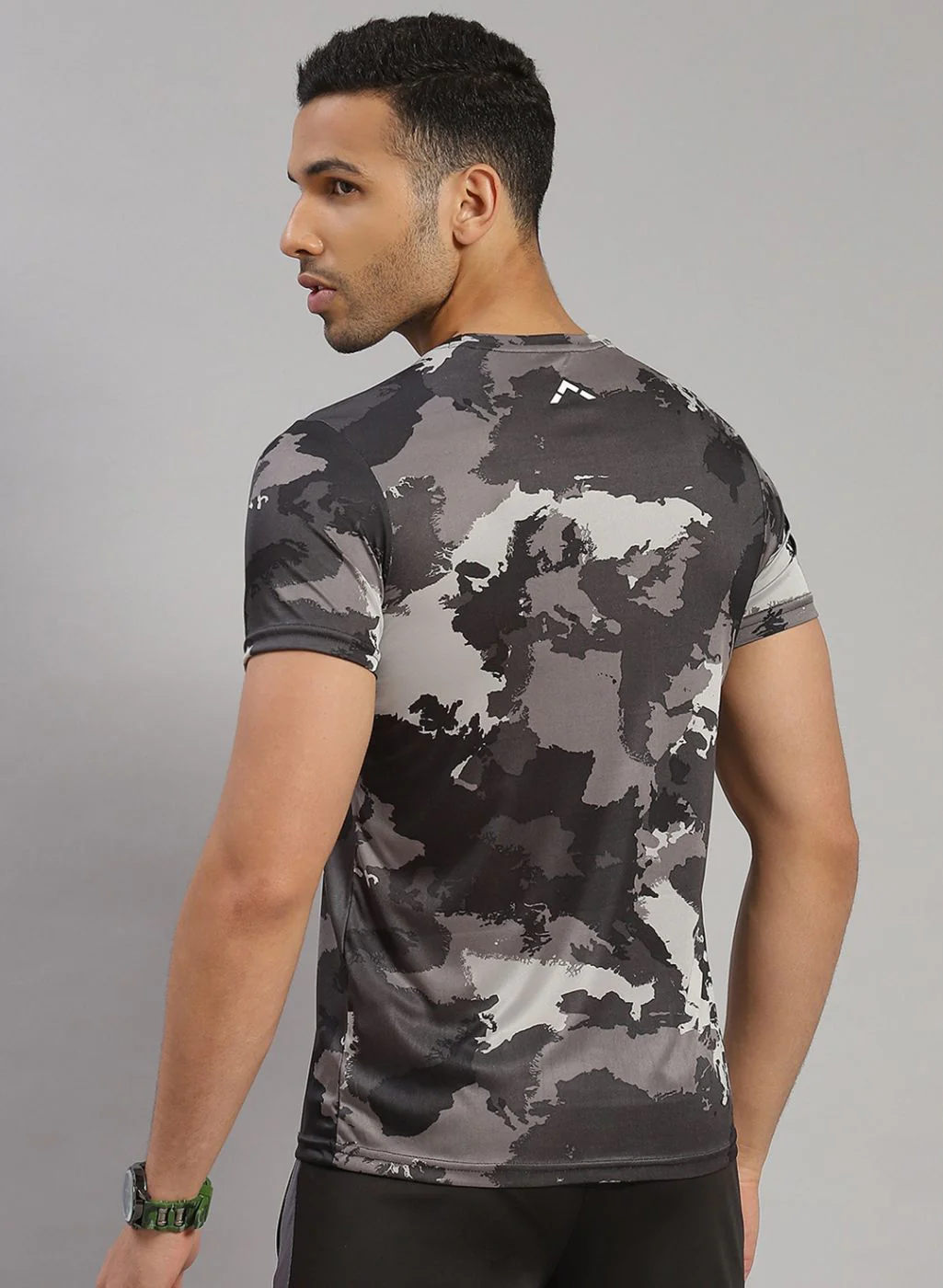 Rock.it Men Grey Printed T-Shirt - Image 5