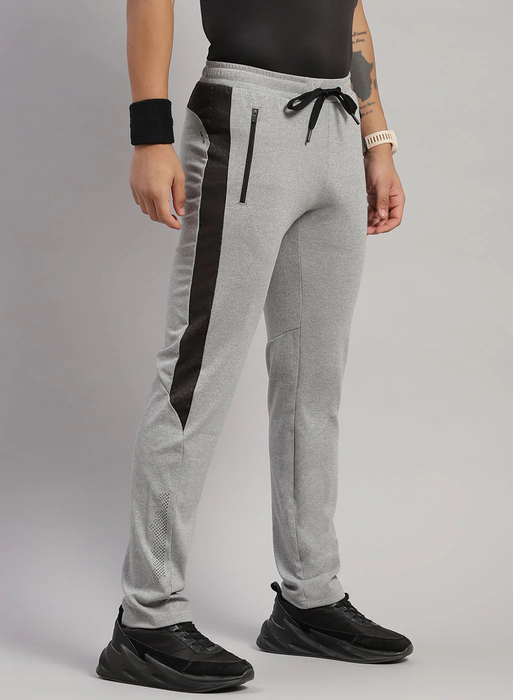 Rock.it Men Grey Regular Fit Lower - Image 3