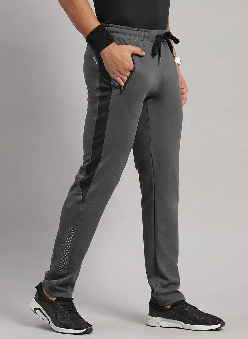 Rock.it Men Grey Regular Fit Lower - Image 3
