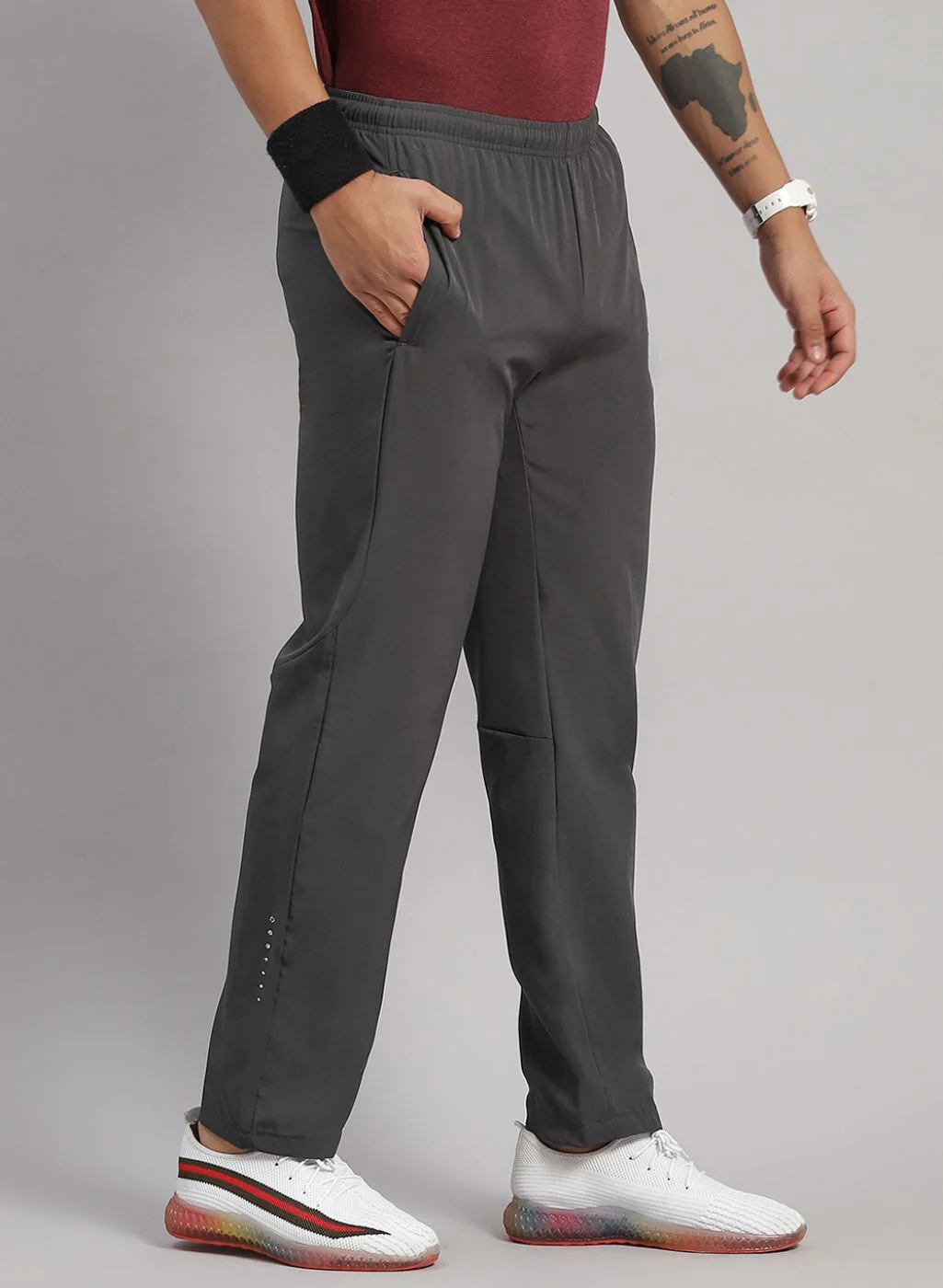 Rock.it Men Grey Regular Fit Lower - Image 3