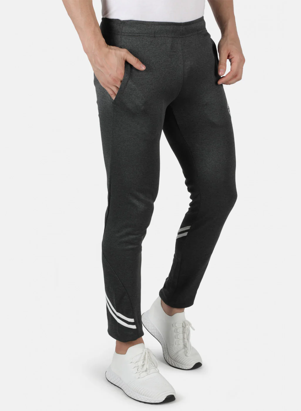 Rock.it Men Grey Self Design Lower - Image 6