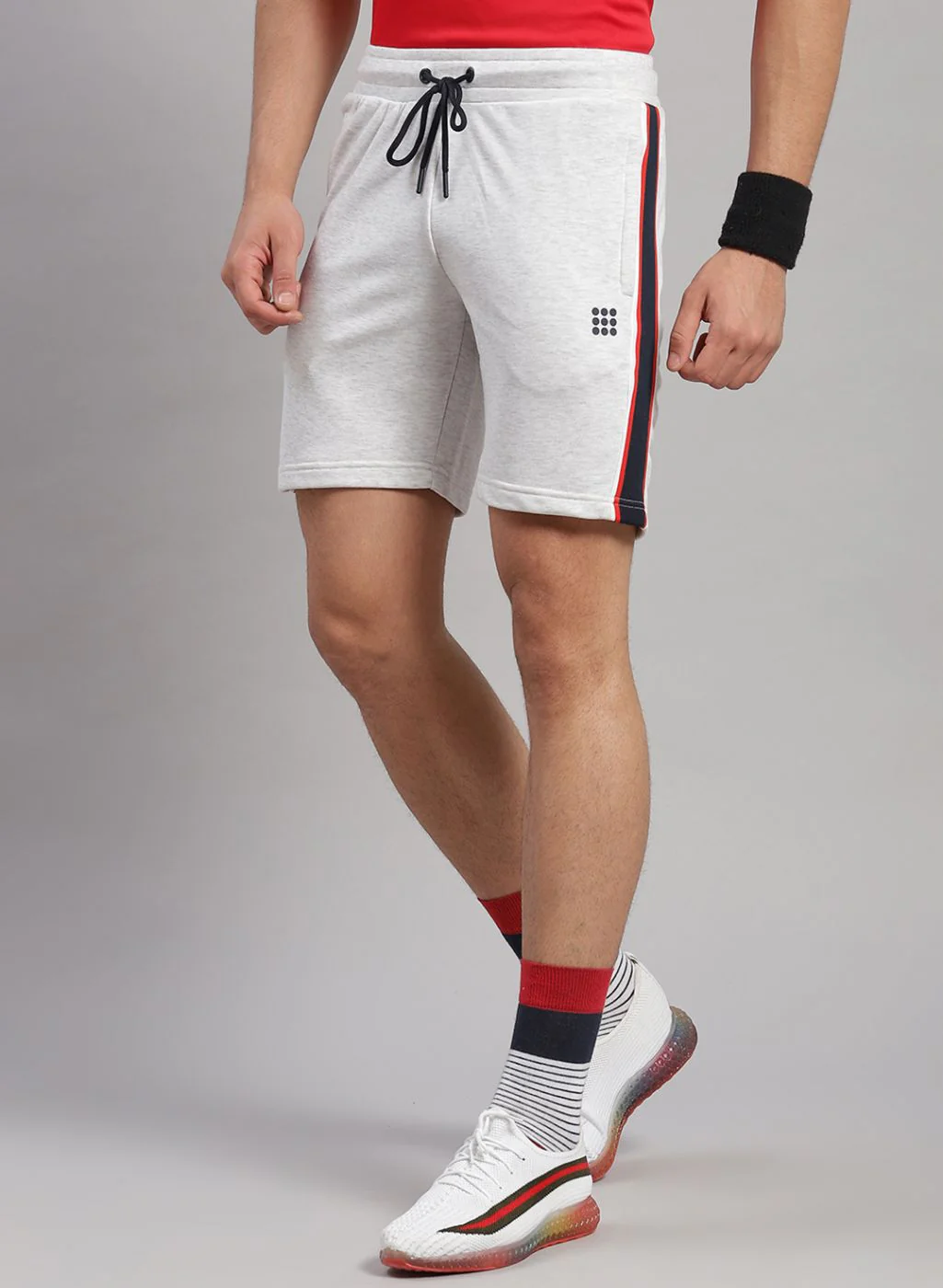 Rock.it Men Grey Solid Short - Image 4