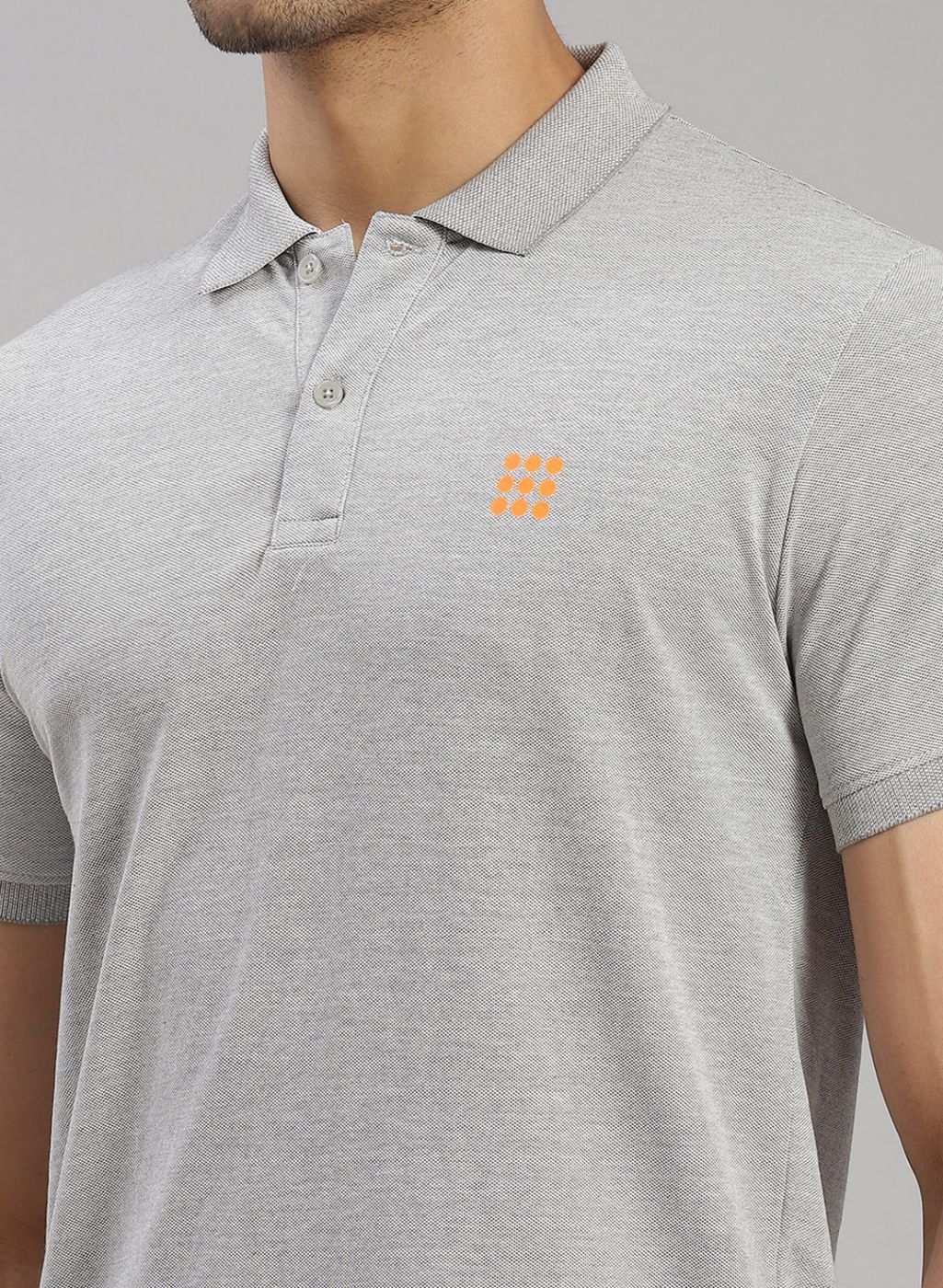 Rock.it Men Grey Solid T-Shirt - Image 6